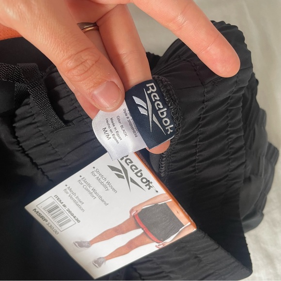 NWT Reebok Running Shorts M - Picture 3 of 10